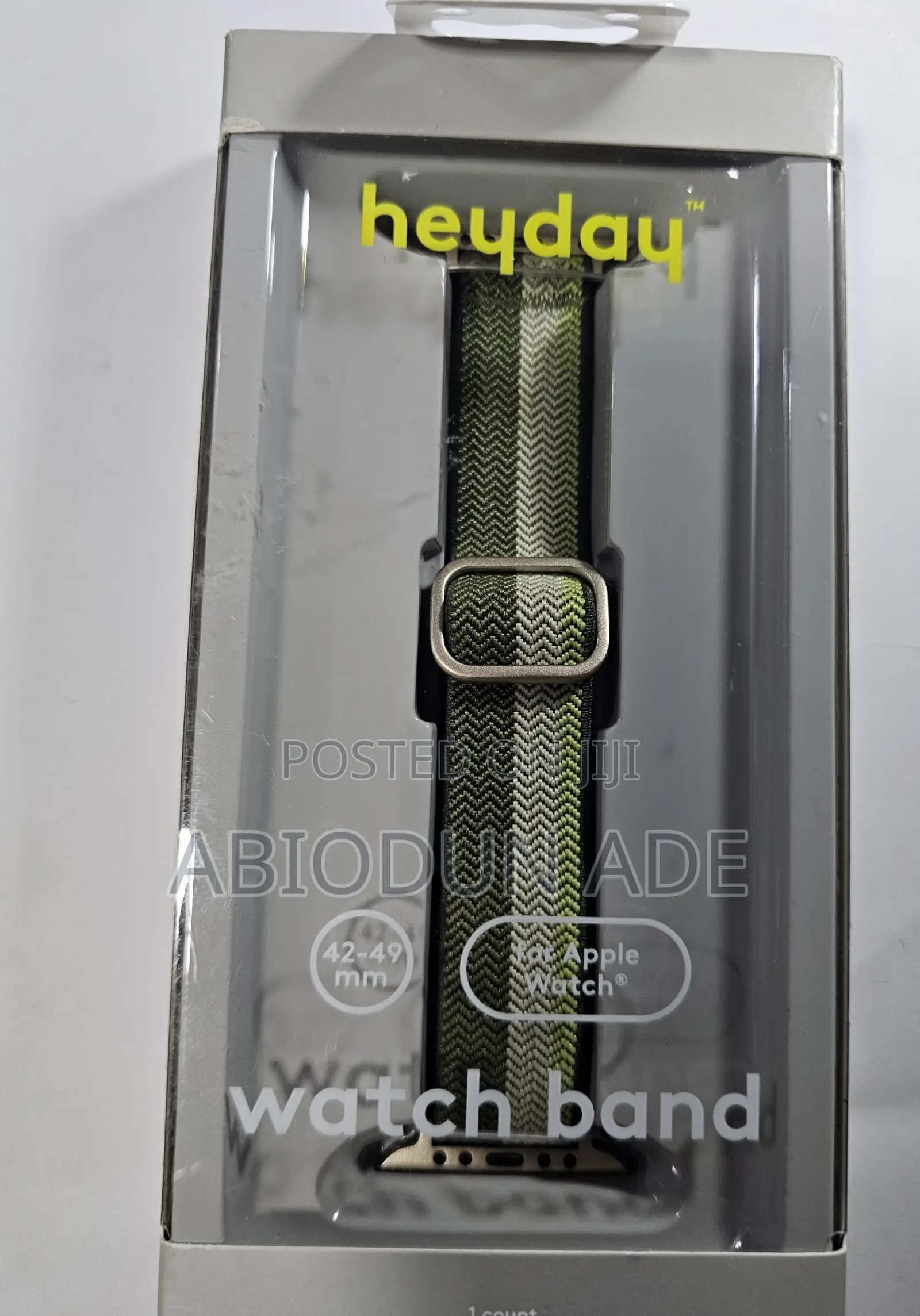 Apple Knit Watch Band (42–49mm) By Heyday Sage Olive