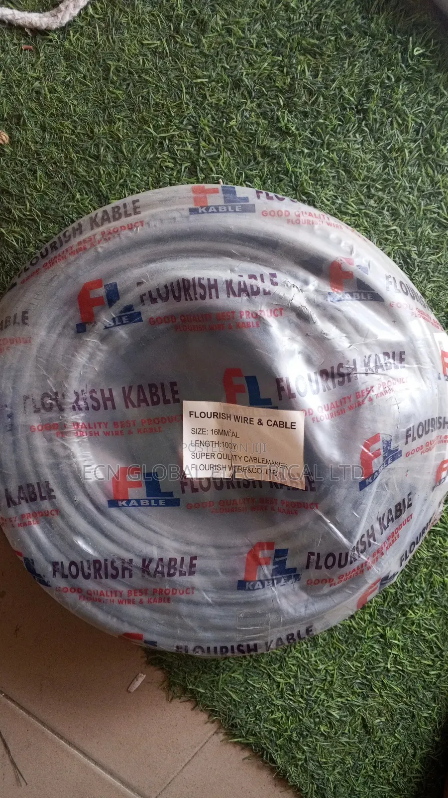 16mm Single Core Service Wire (Pure Aluminum Cable)