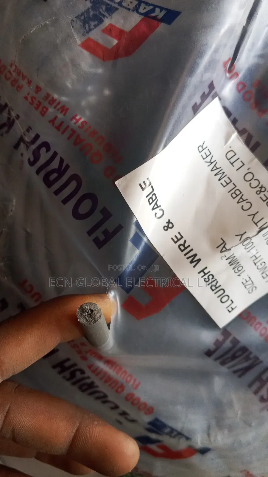 16mm Single Core Service Wire (Pure Aluminum Cable)