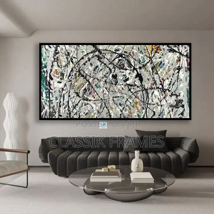 Hd Framed Abstract Canvas Digi Painting Wallart