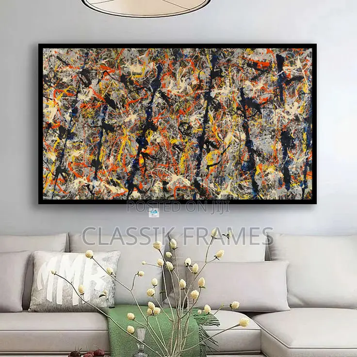 Hd Framed Abstract Canvas Digi Painting Wallart