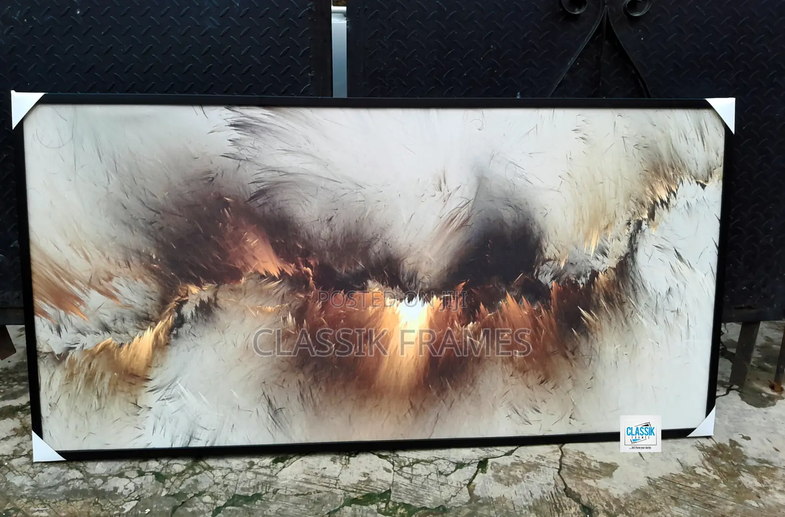 Hd Framed Abstract Canvas Digi Painting Wallart
