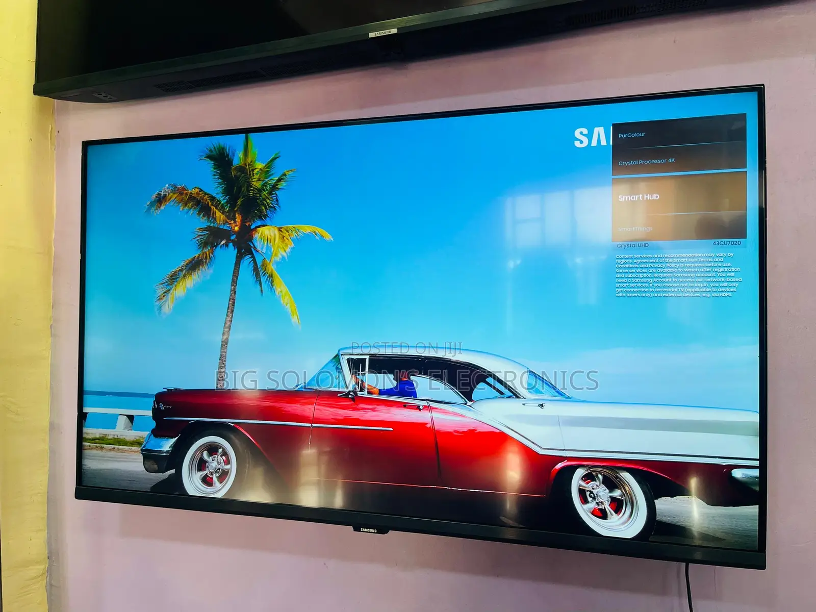 Samsung 43" Crystal Uhd Cu)