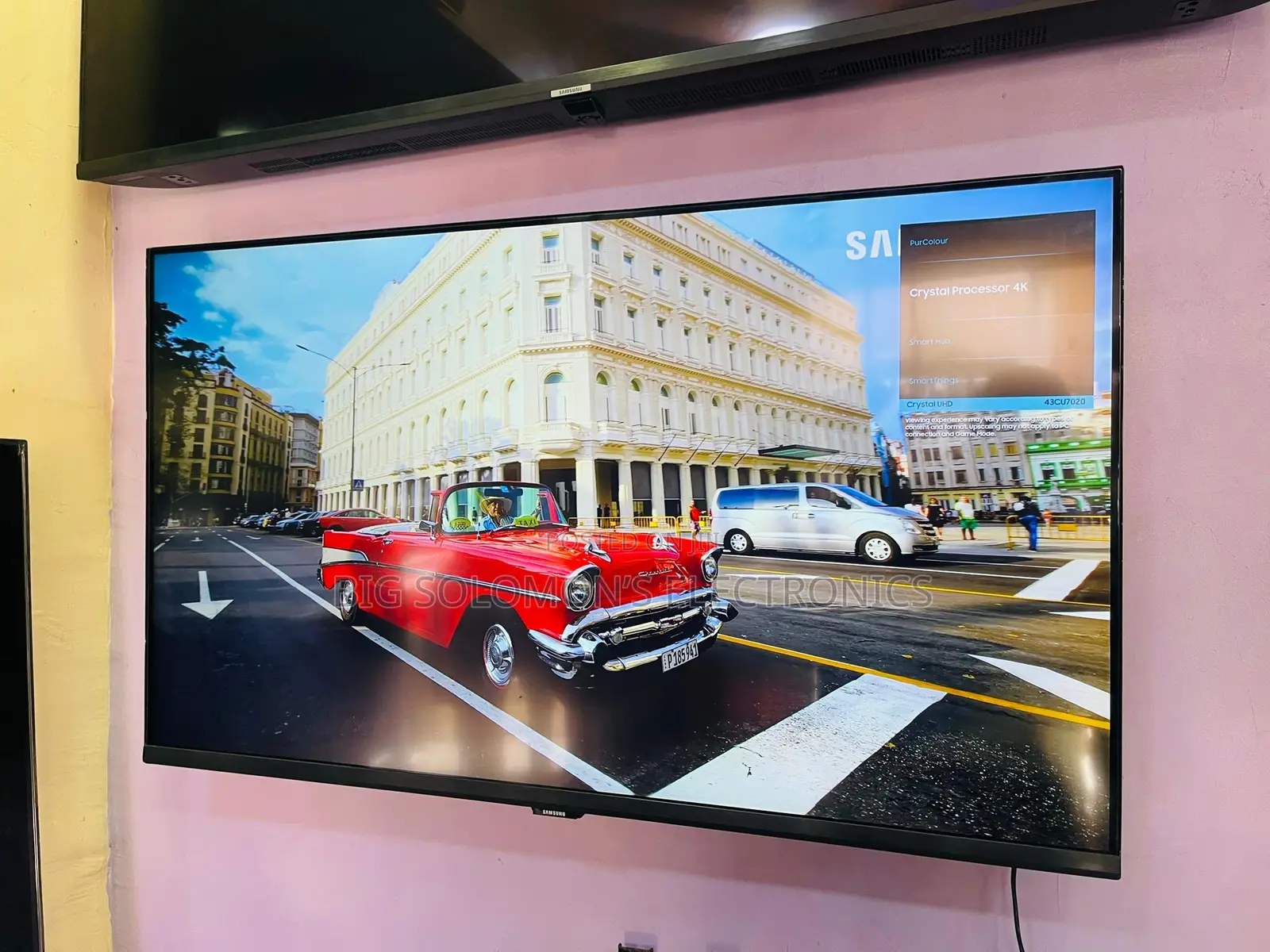 Samsung 43" Crystal Uhd Cu)