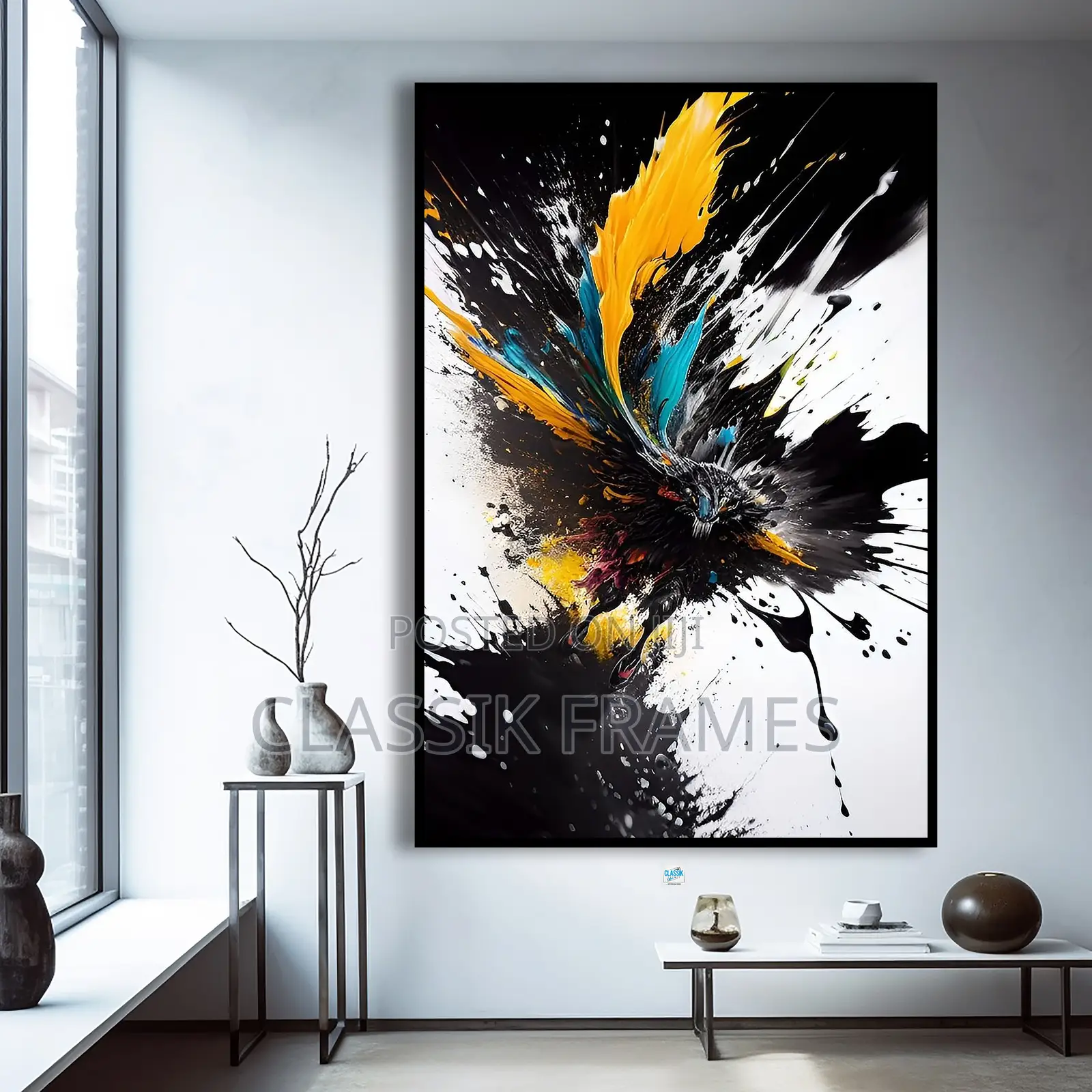 Hd Framed Canvas Digi Wallart