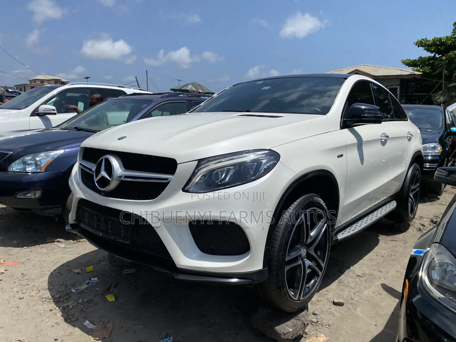 Mercedes-Benz GLE-Class AMG GLE 43 4MATIC 2016 White