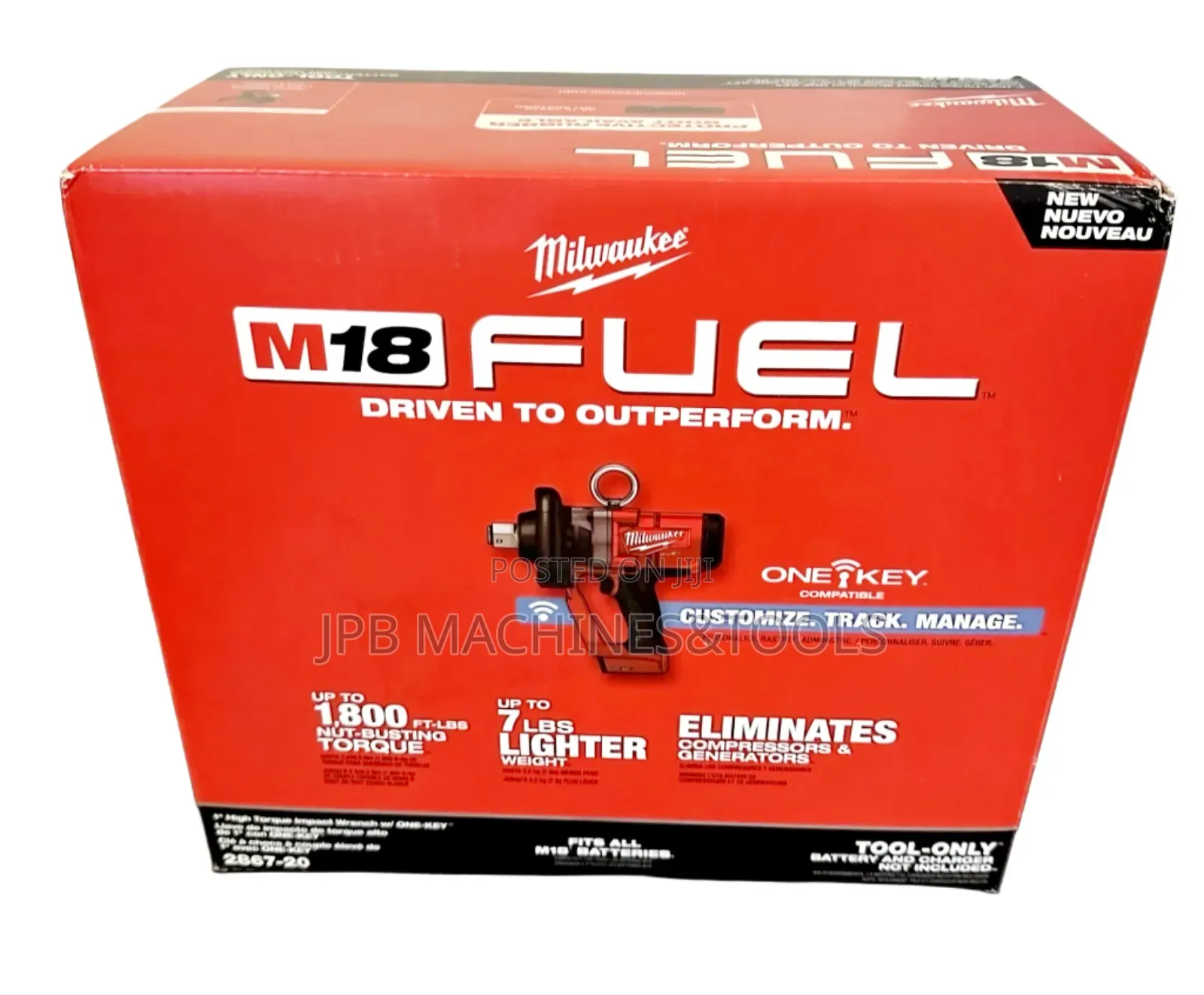 1" Cordless Impact Wrench Milwankee