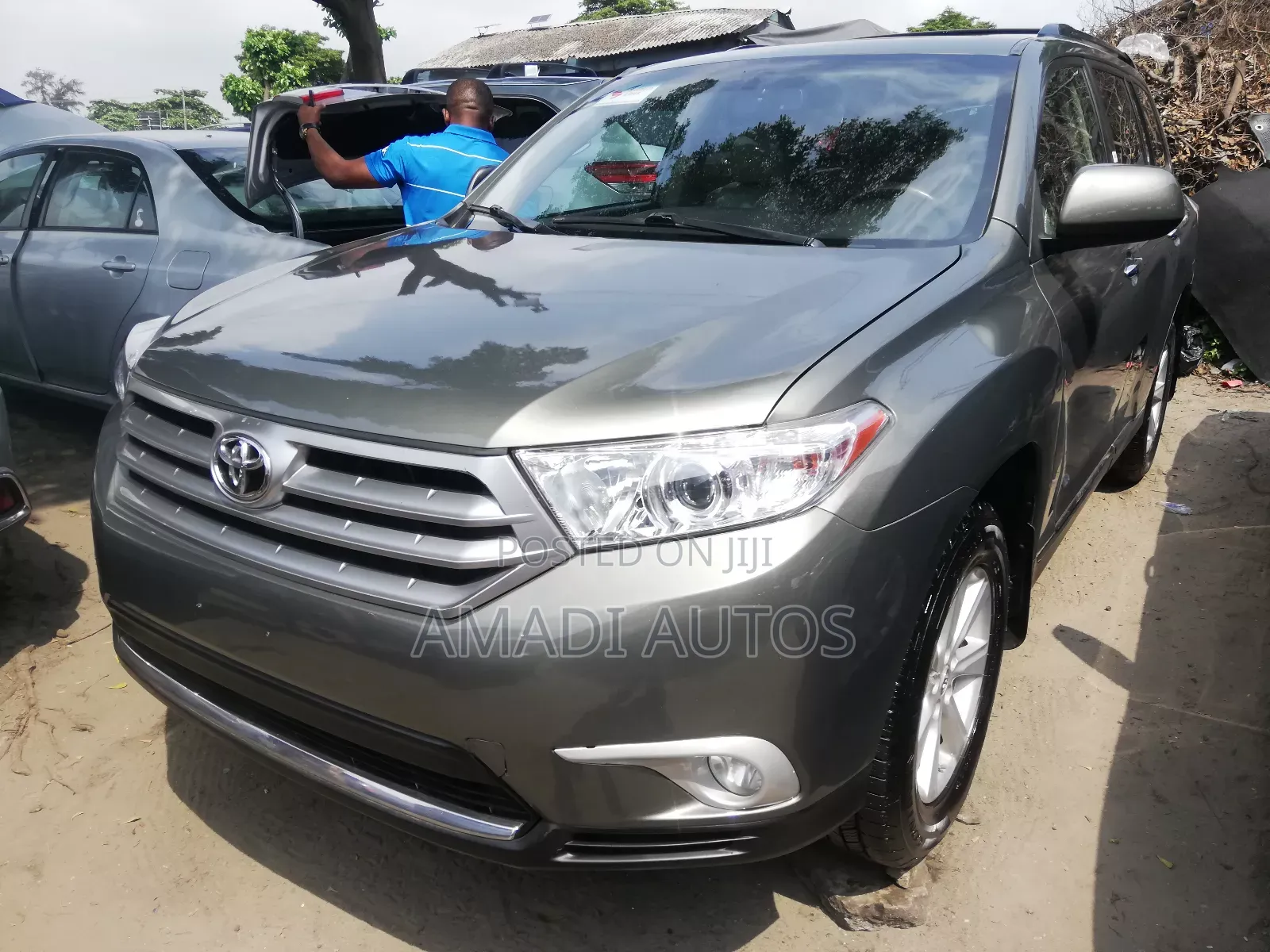 Toyota Highlander Limited 3.5l 4WD 2013 Green
