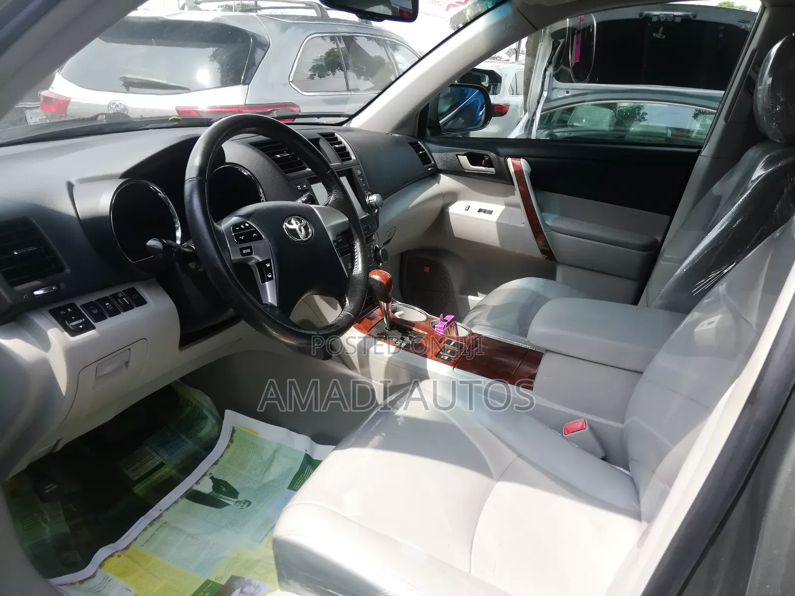 Toyota Highlander Limited 3.5l 4WD 2013 Green