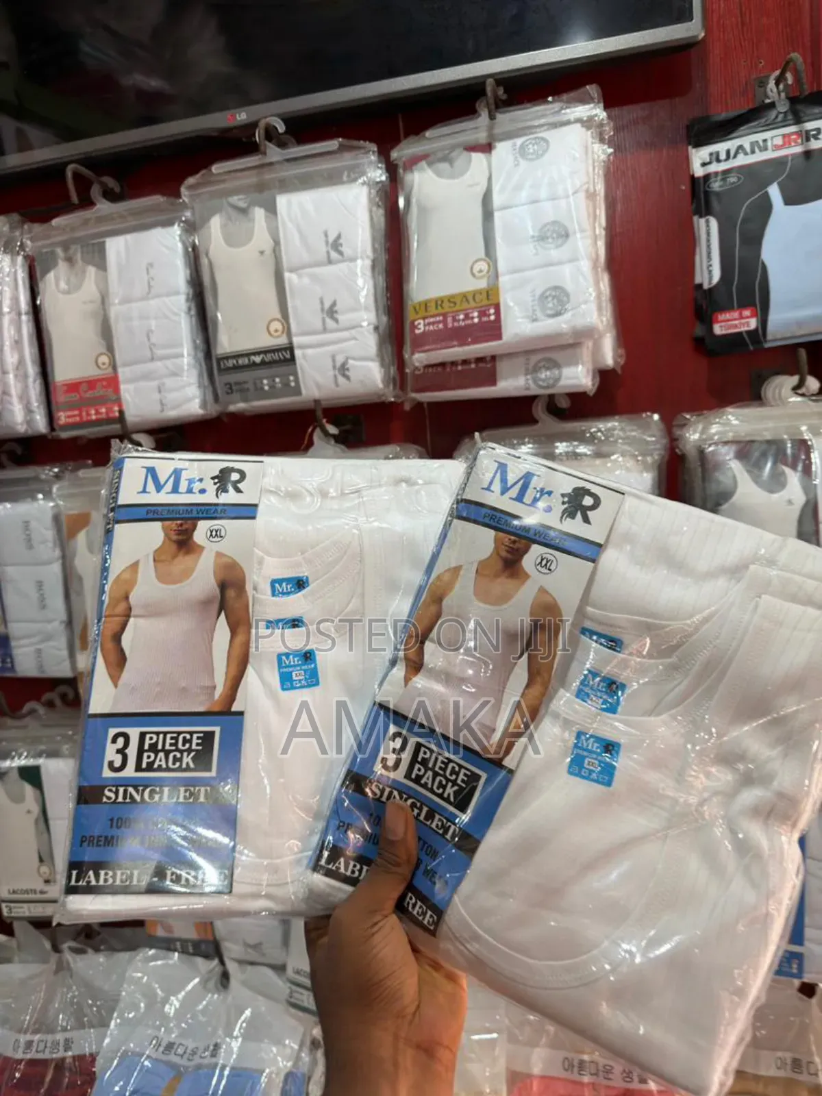 Quality White Singlets