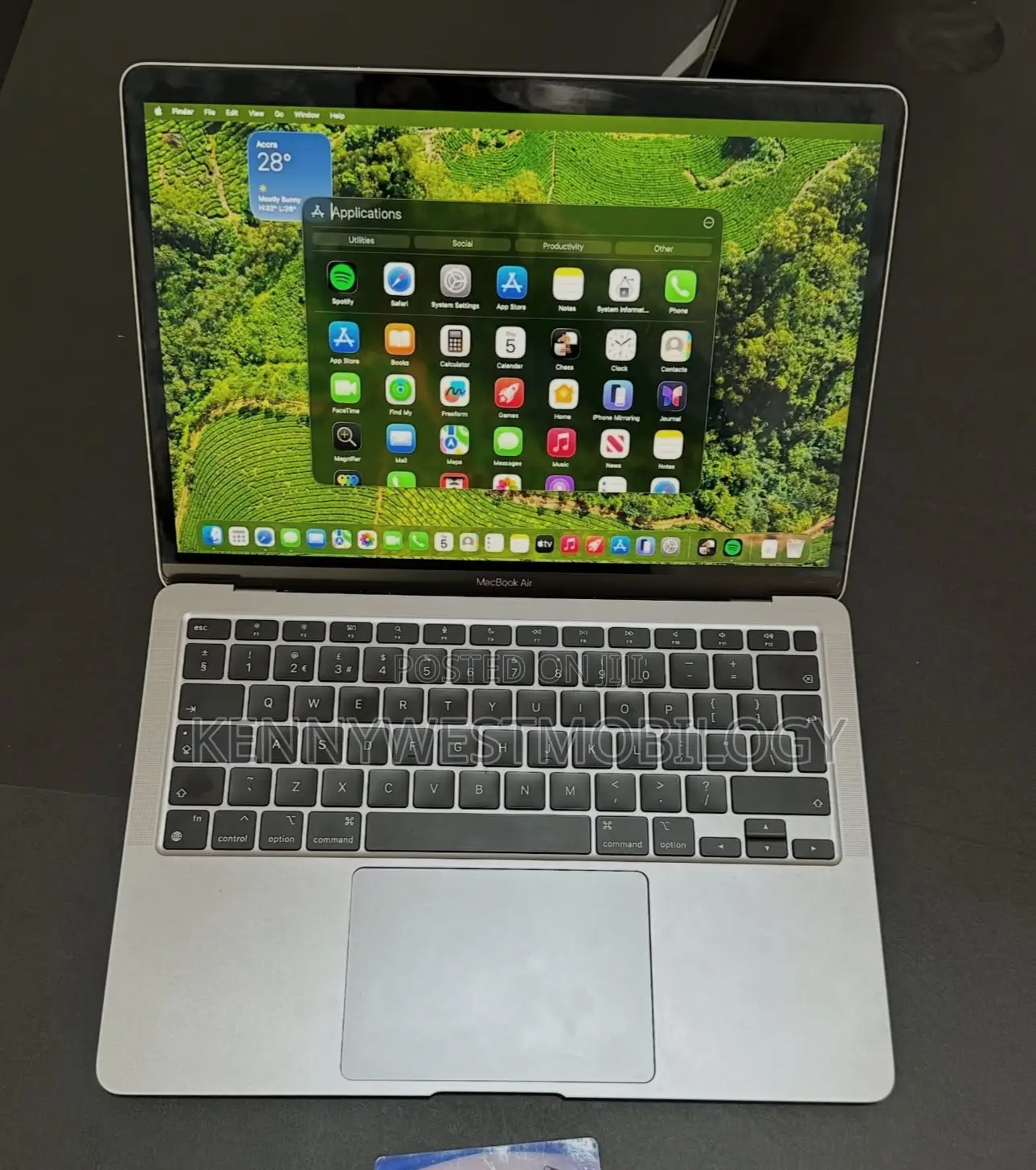 Laptop Apple MacBook Air 2020 M1 8GB Apple M1 SSD 256GB