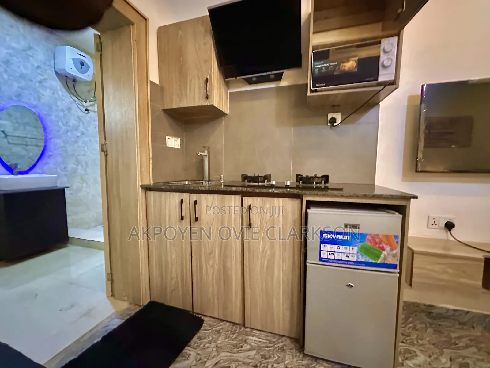 Furnished Studio Apartment in Garki 2 for rent