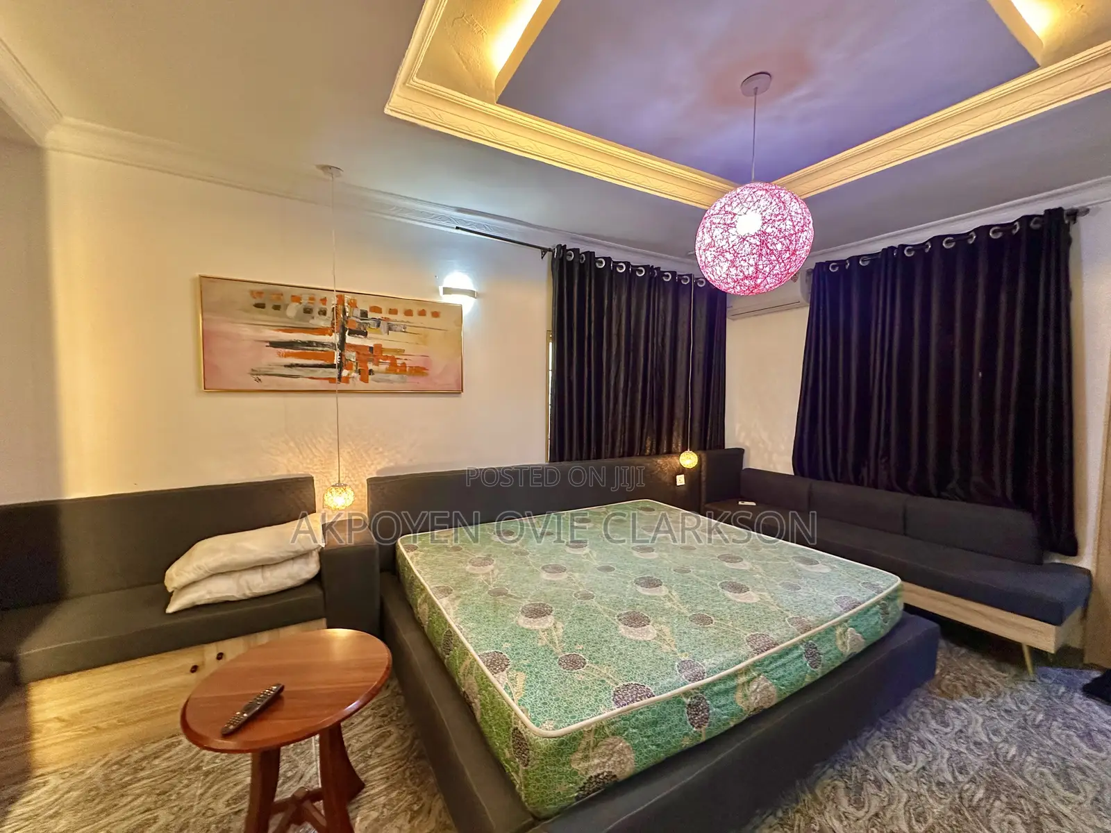 Furnished Studio Apartment in Garki 2 for rent