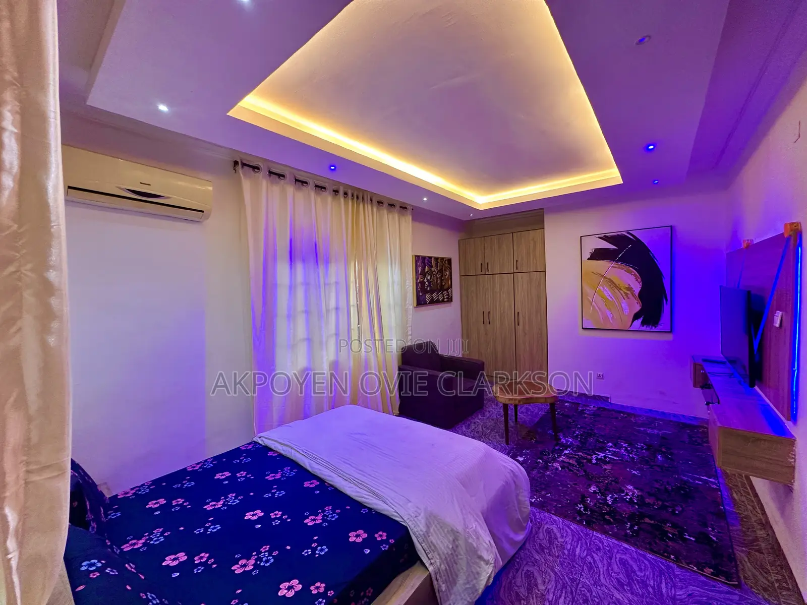 Furnished Studio Apartment in Garki 2 for rent