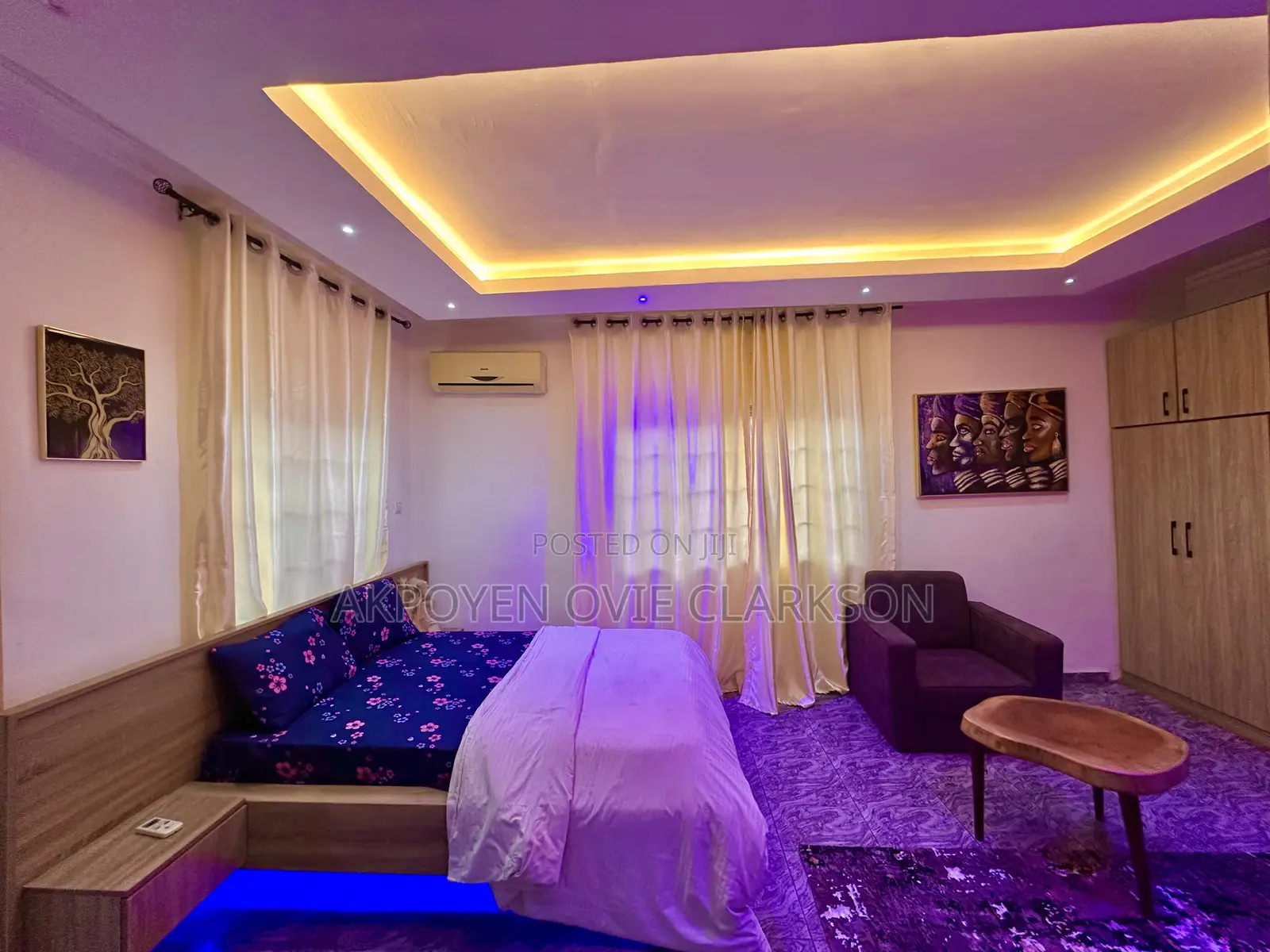 Furnished Studio Apartment in Garki 2 for rent