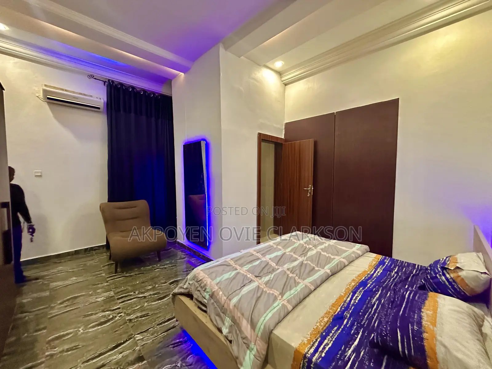 Furnished 1bdrm Apartment in Garki 2 for rent