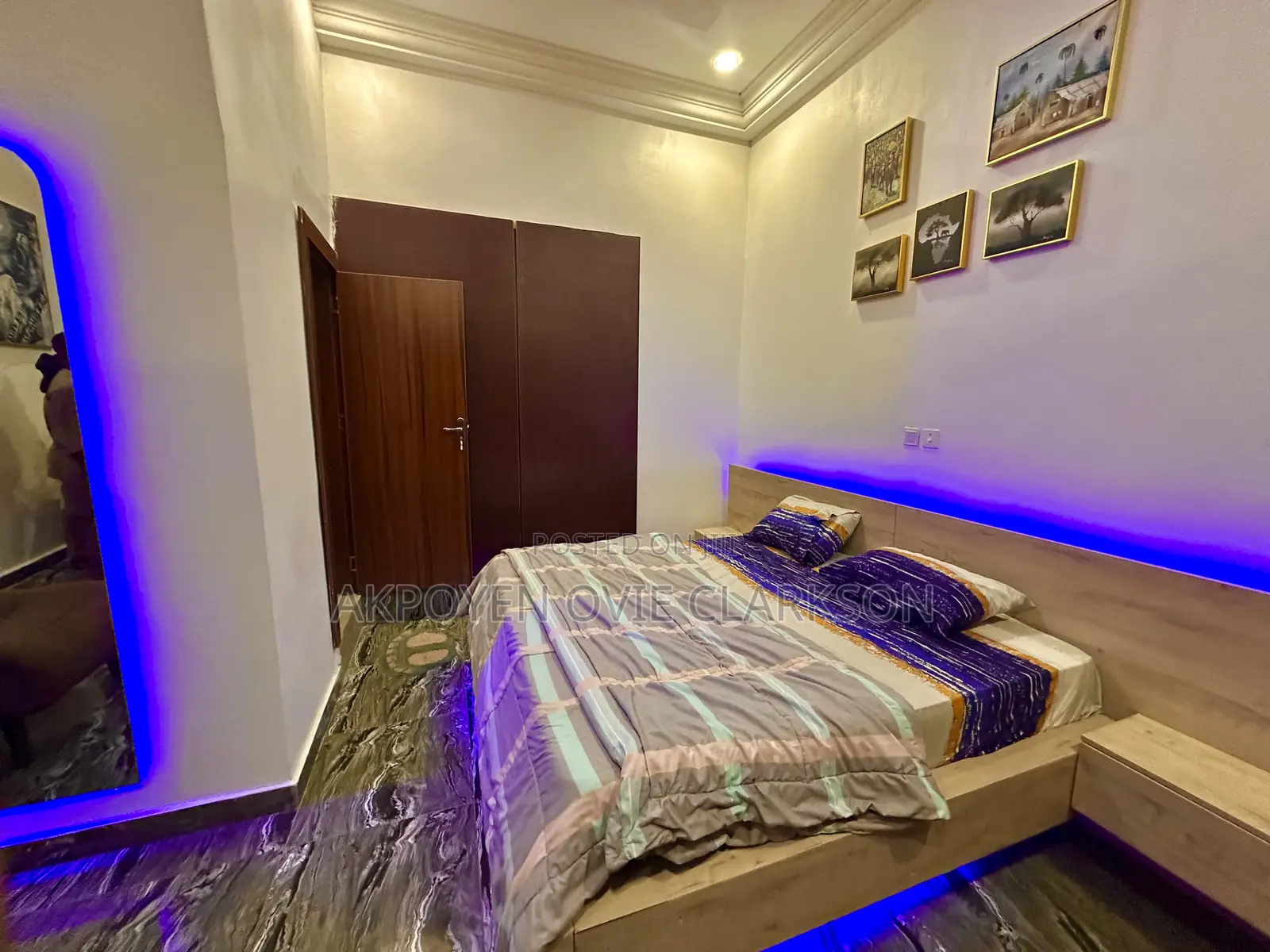Furnished 1bdrm Apartment in Garki 2 for rent