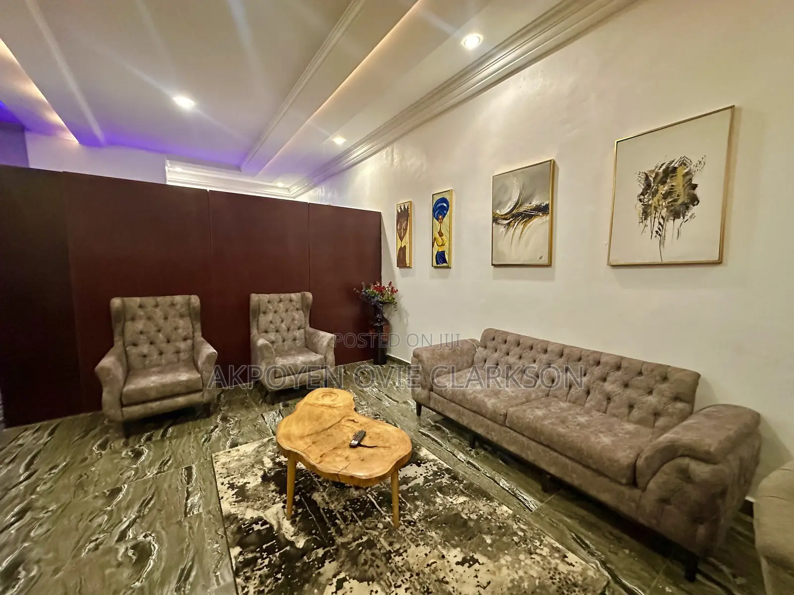 Furnished 1bdrm Apartment in Garki 2 for rent