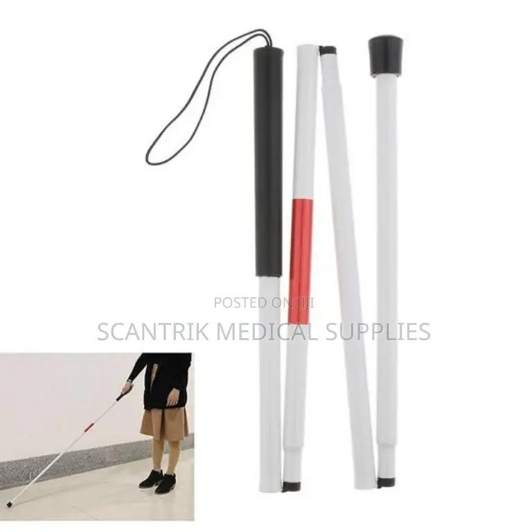 Rehabilitation White Cane – Ideal for Training Therapy