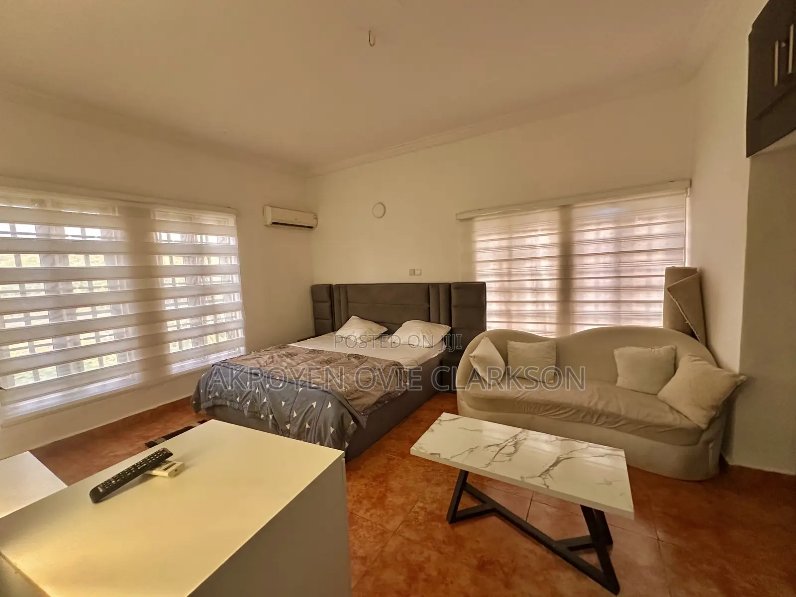 Furnished Studio Apartment in Garki 2 for rent