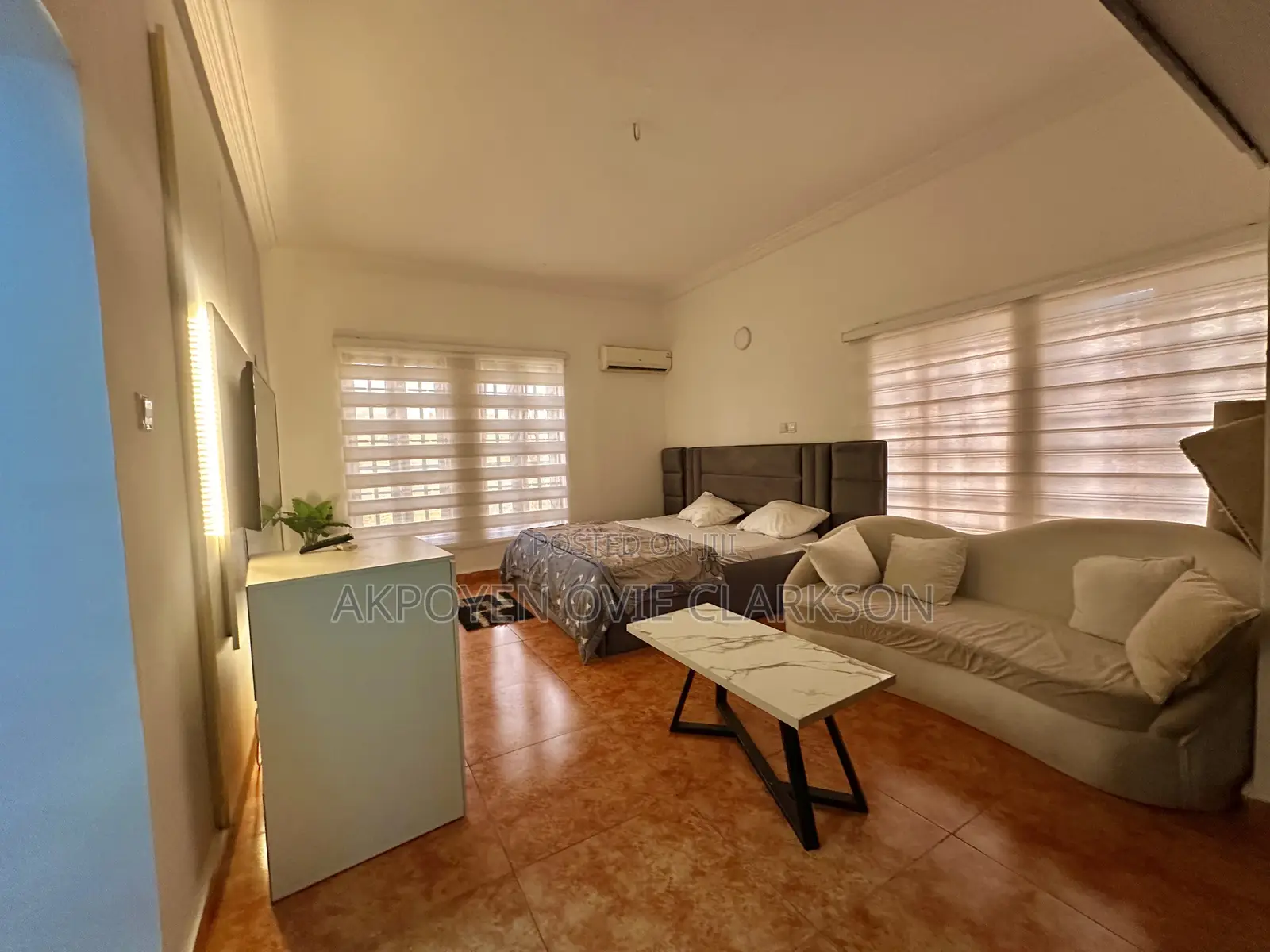 Furnished Studio Apartment in Garki 2 for rent