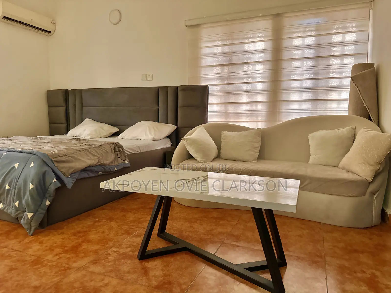 Furnished Studio Apartment in Garki 2 for rent