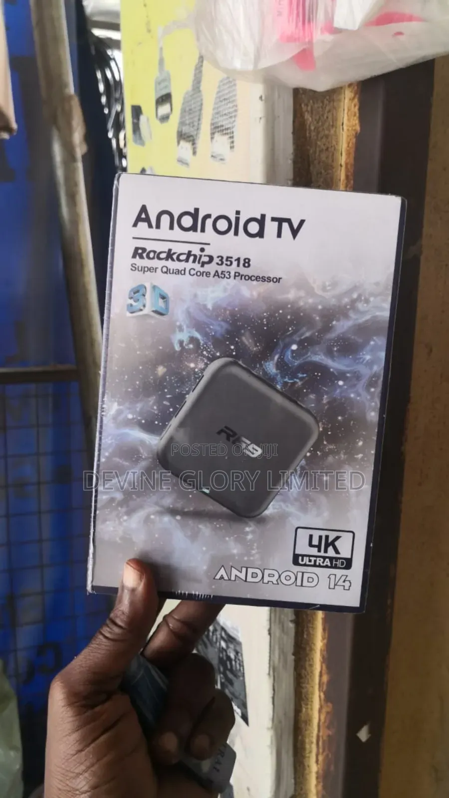 R69 Android 14 Smart Tv Box Wifi 6 Bluetooth 5.0