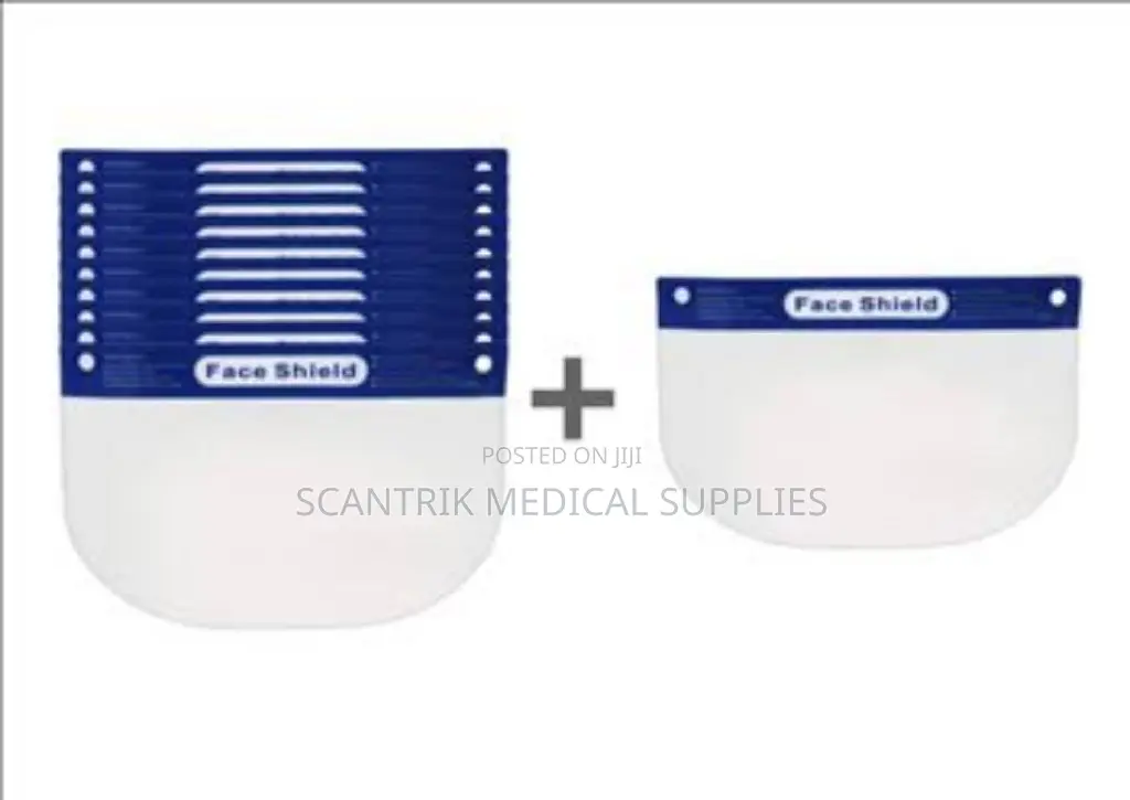 Protective Face Shield With Foam Headband – Clear Safe