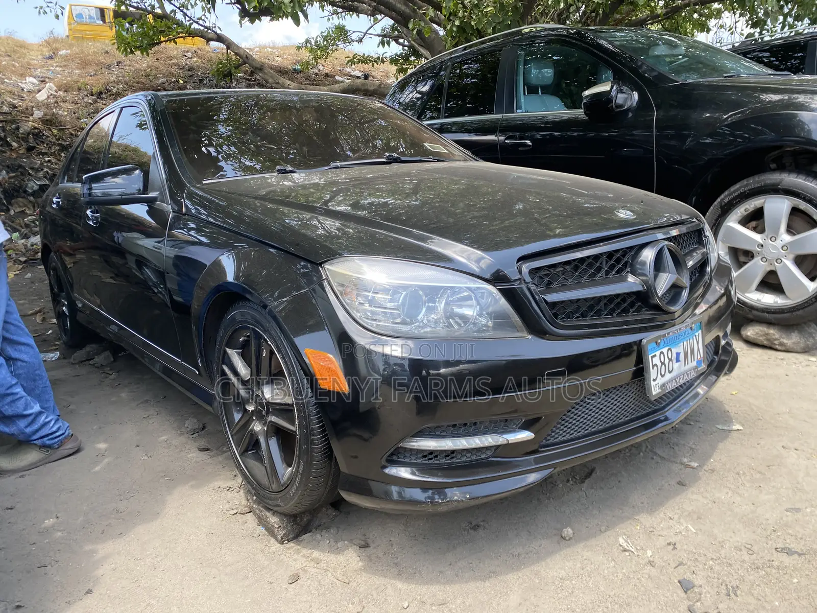 Mercedes-Benz C300 Luxury 4Matic Sedan AWD (3.0L 6cyl 7A) 2012 Black