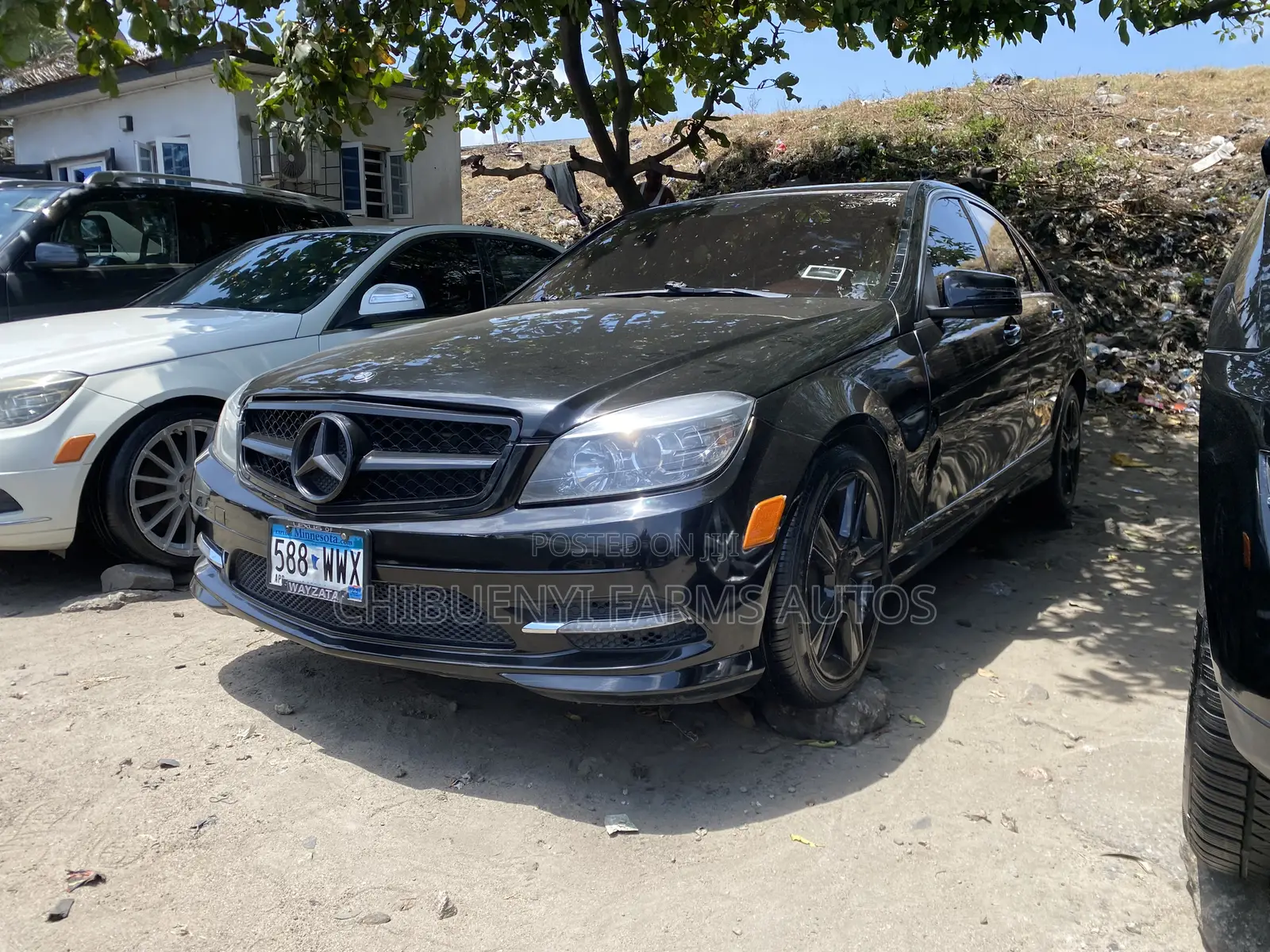 Mercedes-Benz C300 Luxury 4Matic Sedan AWD (3.0L 6cyl 7A) 2012 Black