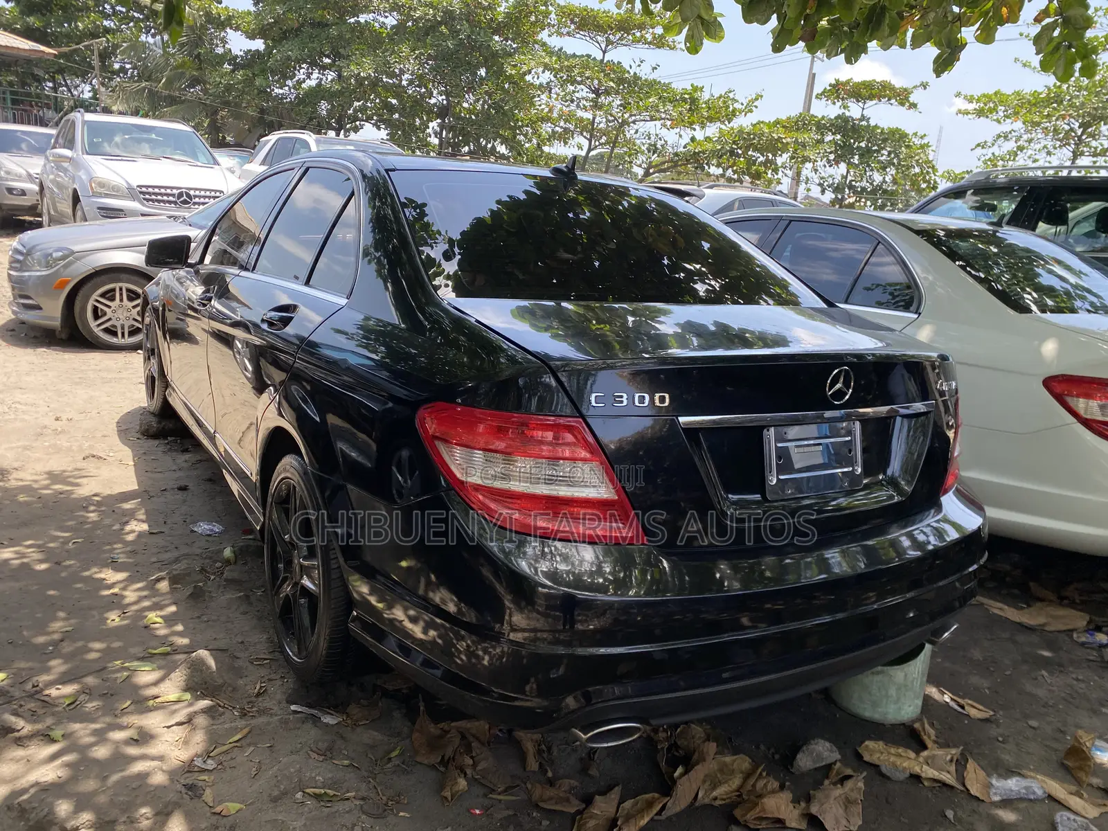 Mercedes-Benz C300 Luxury 4Matic Sedan AWD (3.0L 6cyl 7A) 2012 Black