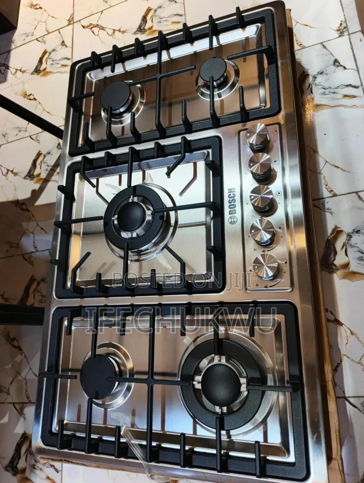 Original Bosch Premium Quality Luxury 5 Burners Gas Cooker Hob 90cm