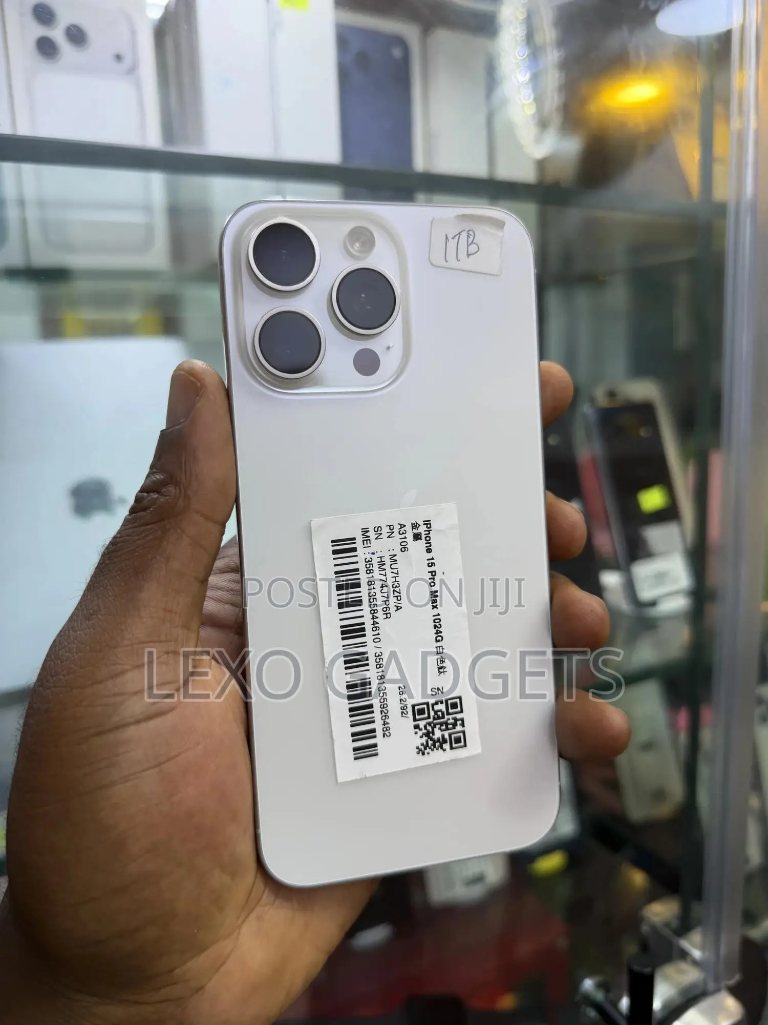 Apple iPhone 15 Pro Max 1 TB White