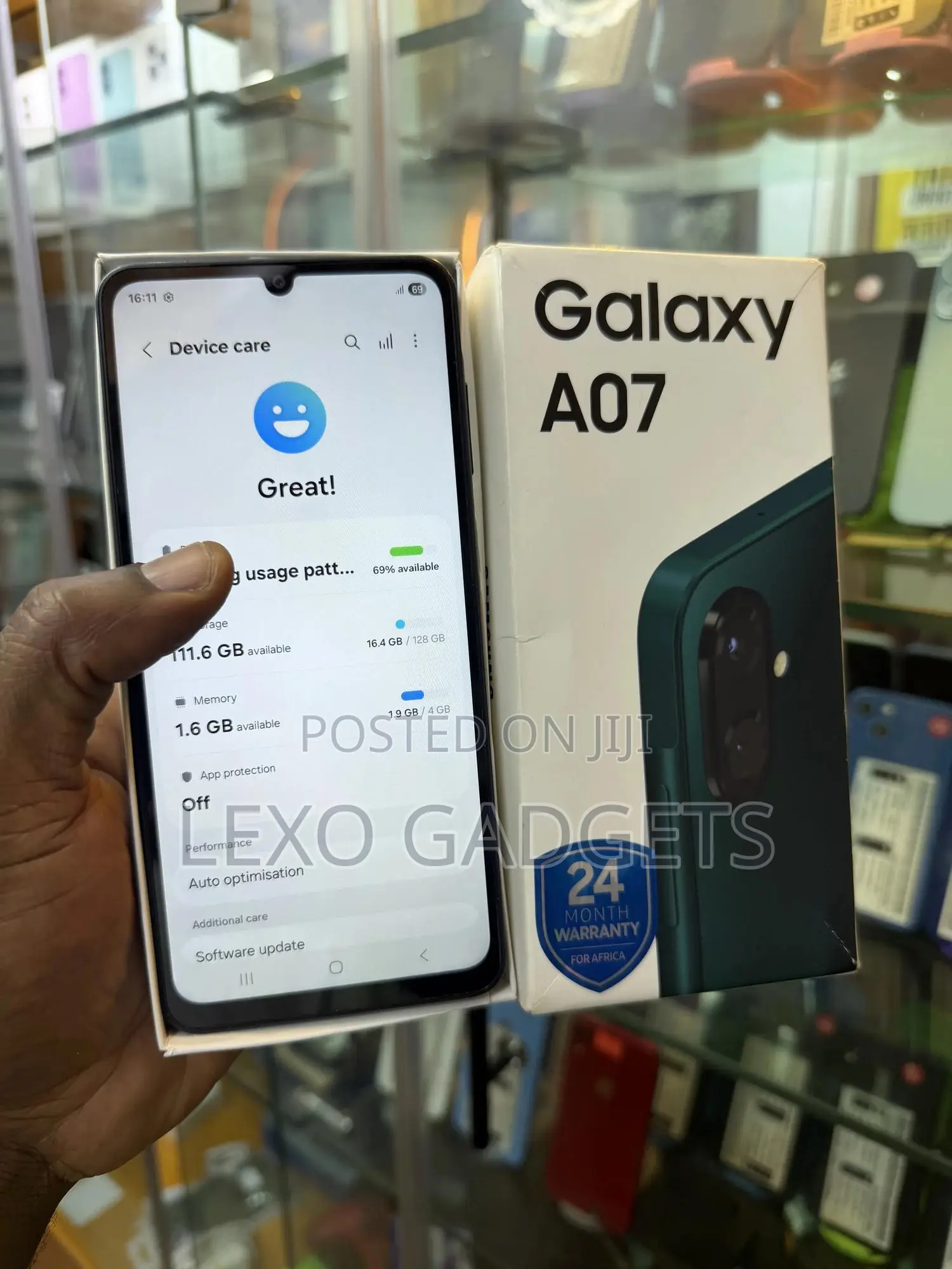Samsung Galaxy A07 4G 128 GB Green