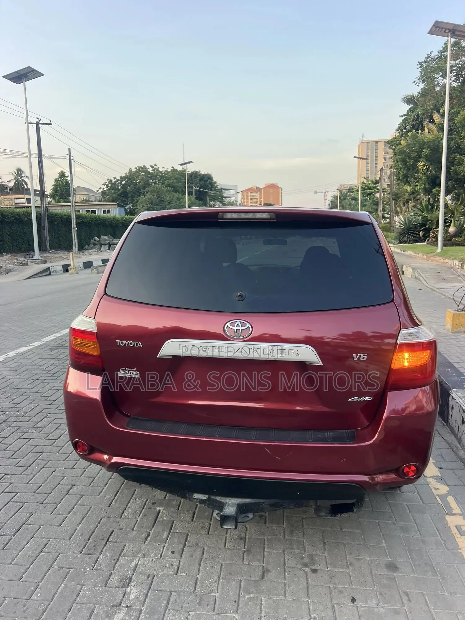 Toyota Highlander 2009 Red