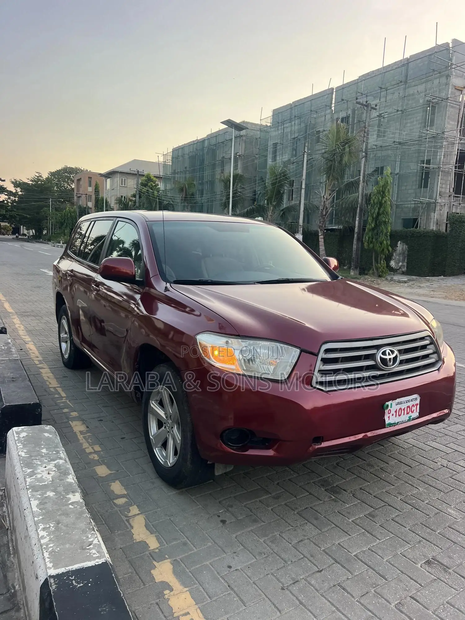 Toyota Highlander 2009 Red