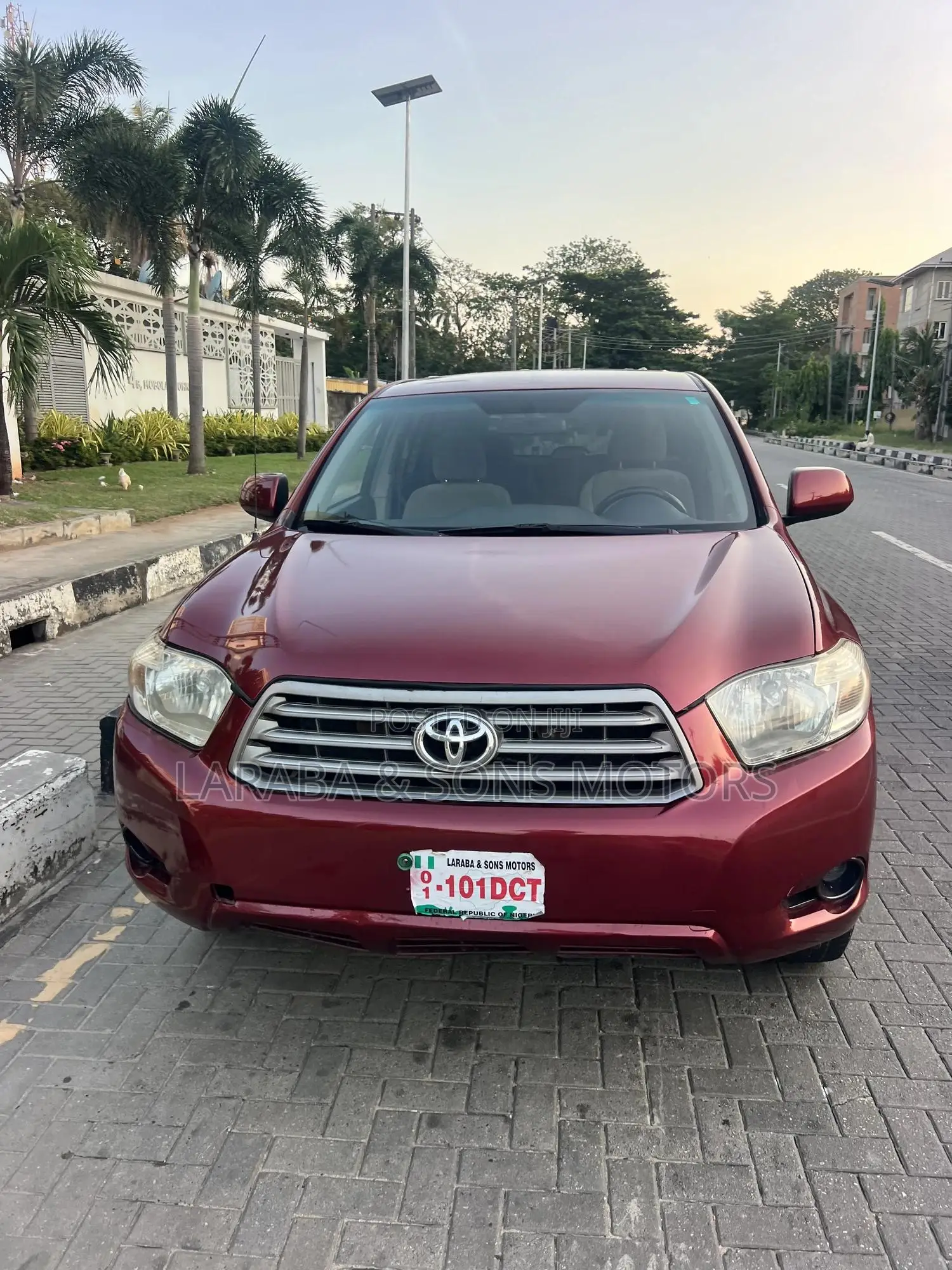 Toyota Highlander 2009 Red