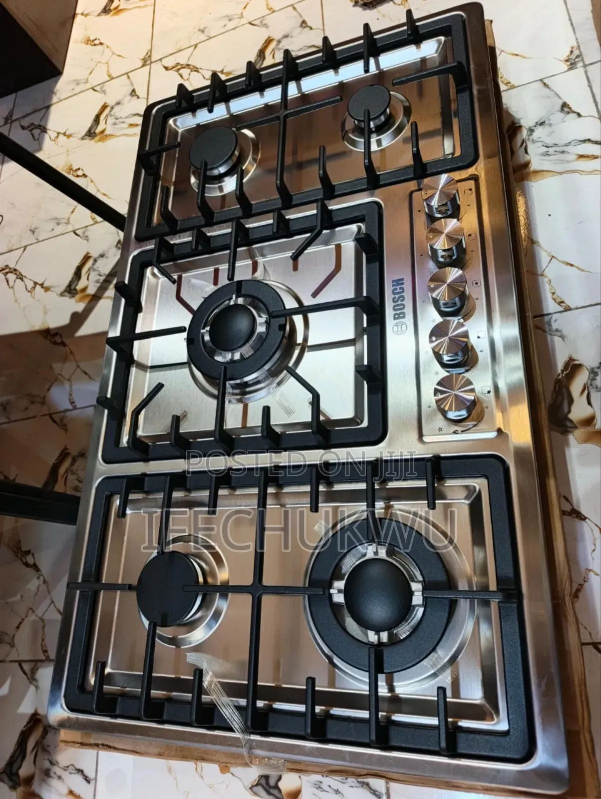 Original Quality Bosch 60x90cm Built-in 5 Burners Gas Cooker Hob Etc.