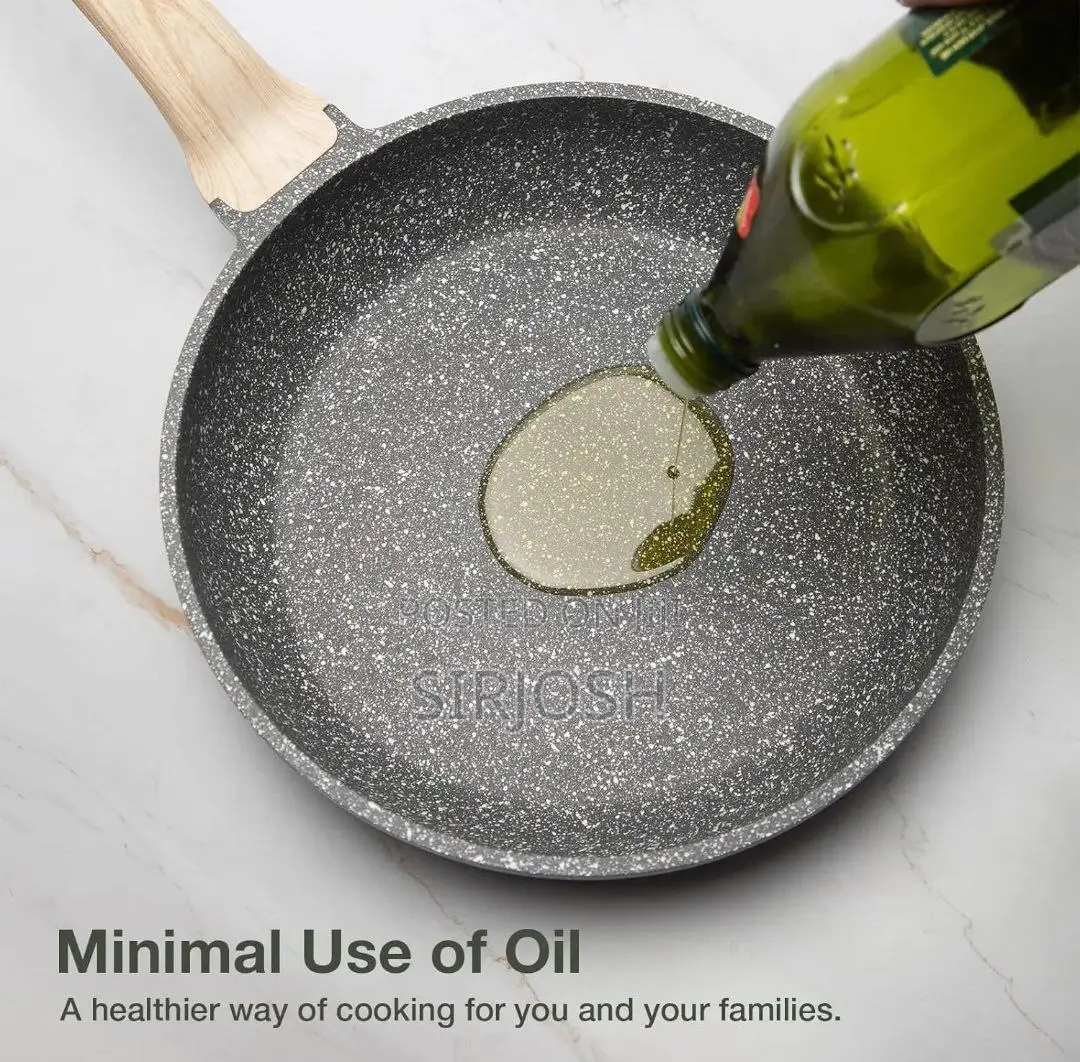 3pcs Sets Aluminum Die Cast Quality Frypan