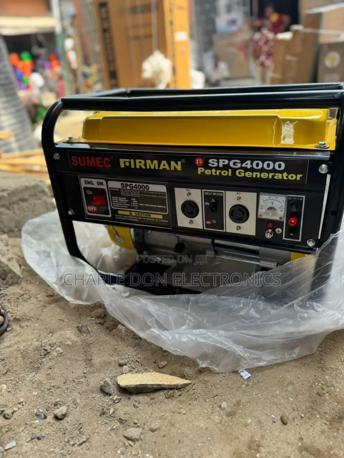 Super Strong Firman 4.5kva Petrol Generator – 100% Copper Coil