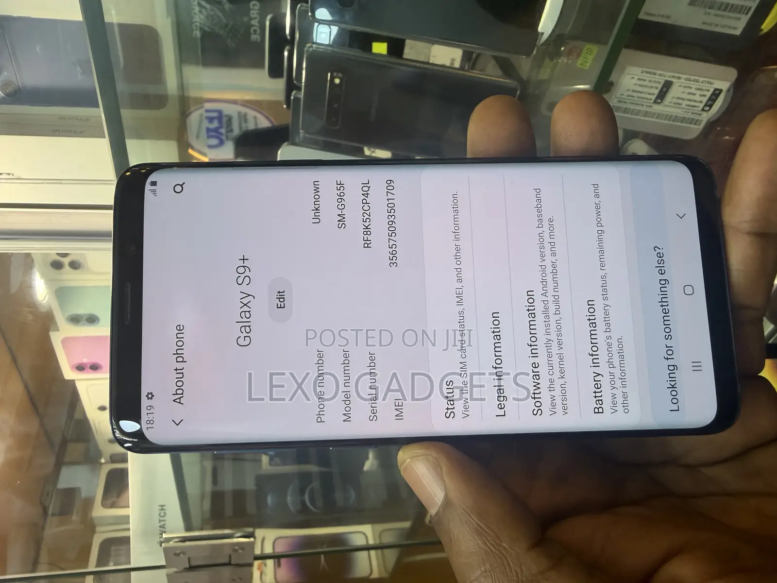 Samsung Galaxy S9 Plus 128 GB Blue