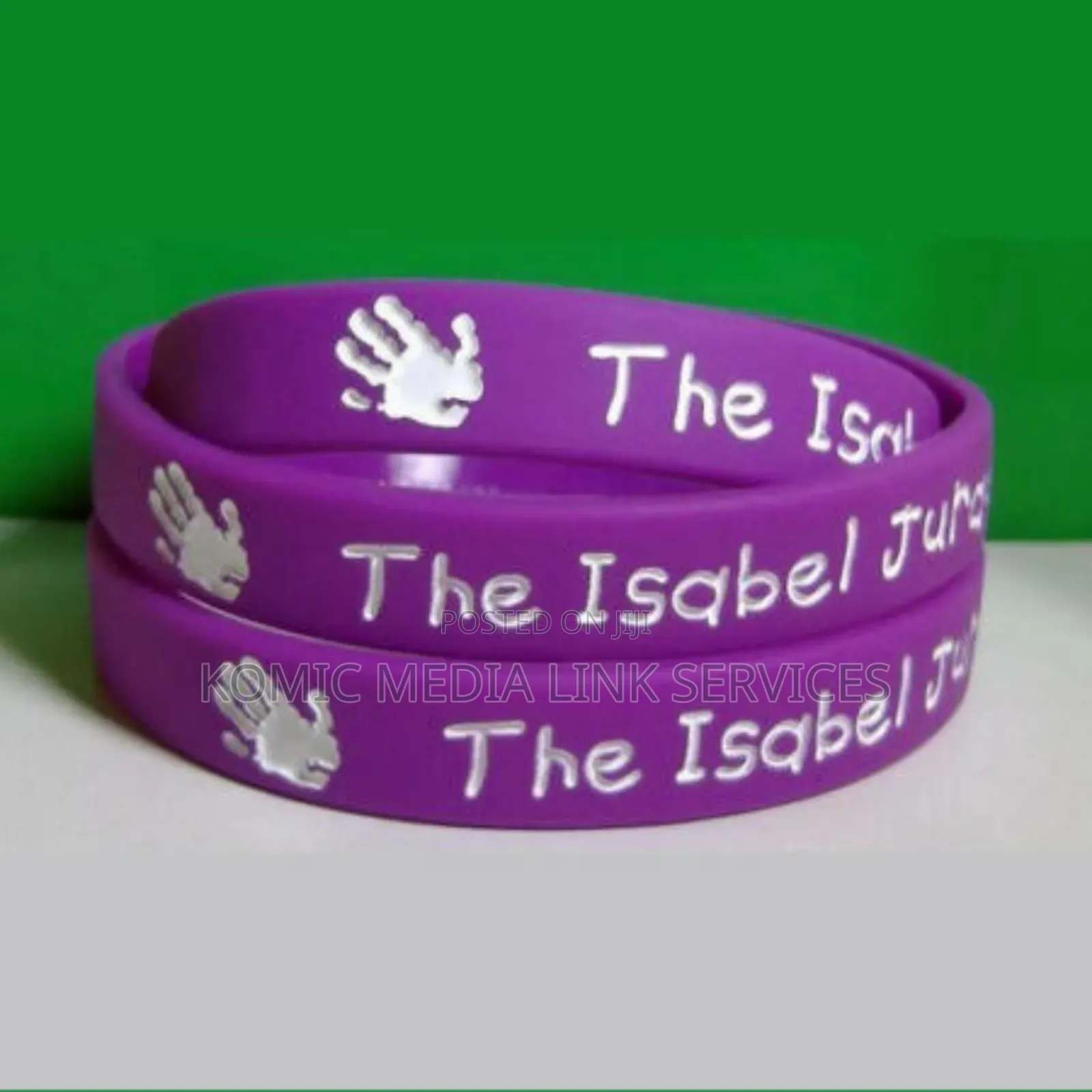 Customised Silicon Wrist Band