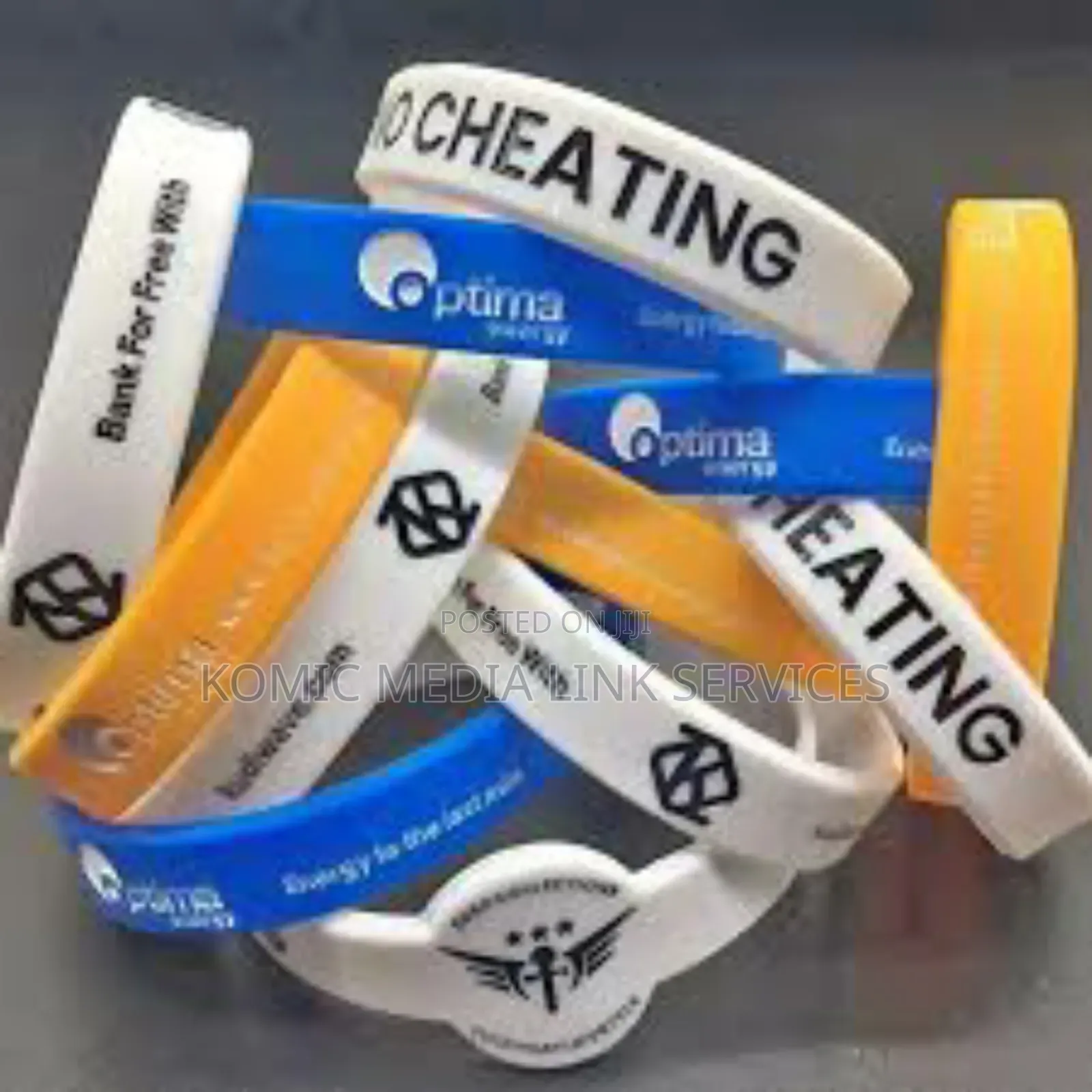 Customised Silicon Wrist Band