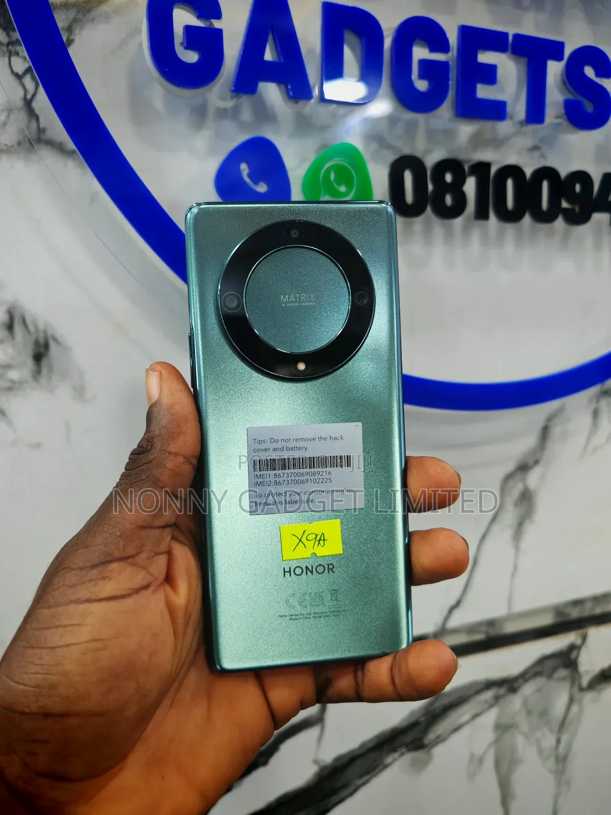 Honor X9a 256 GB Green