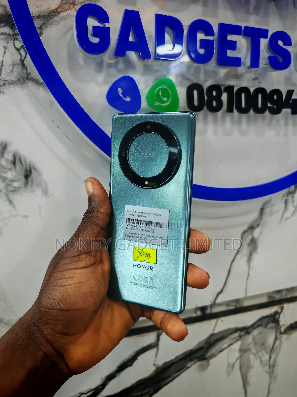 Honor X9a 256 GB Green
