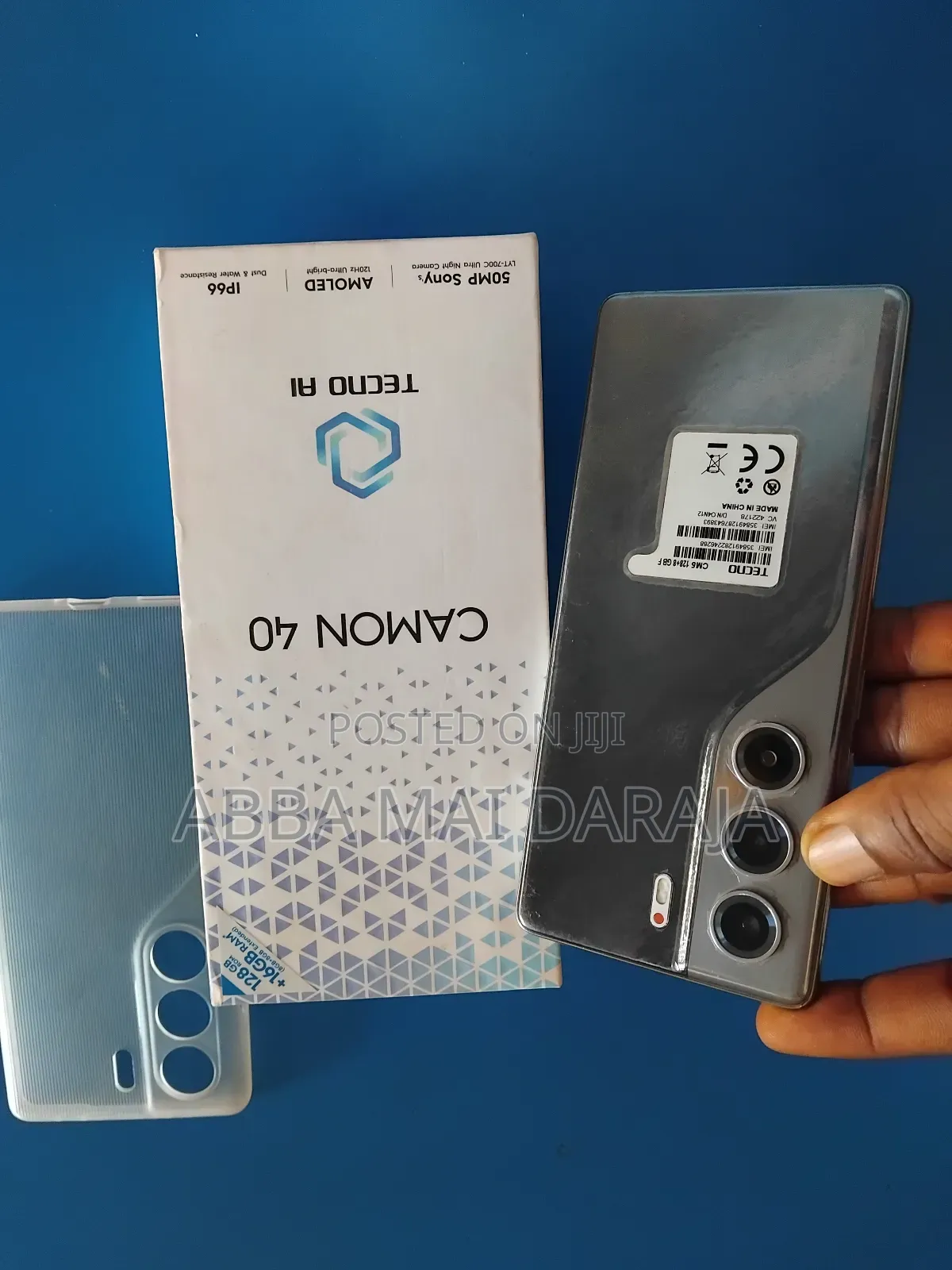 Tecno Camon 40 128 GB Black