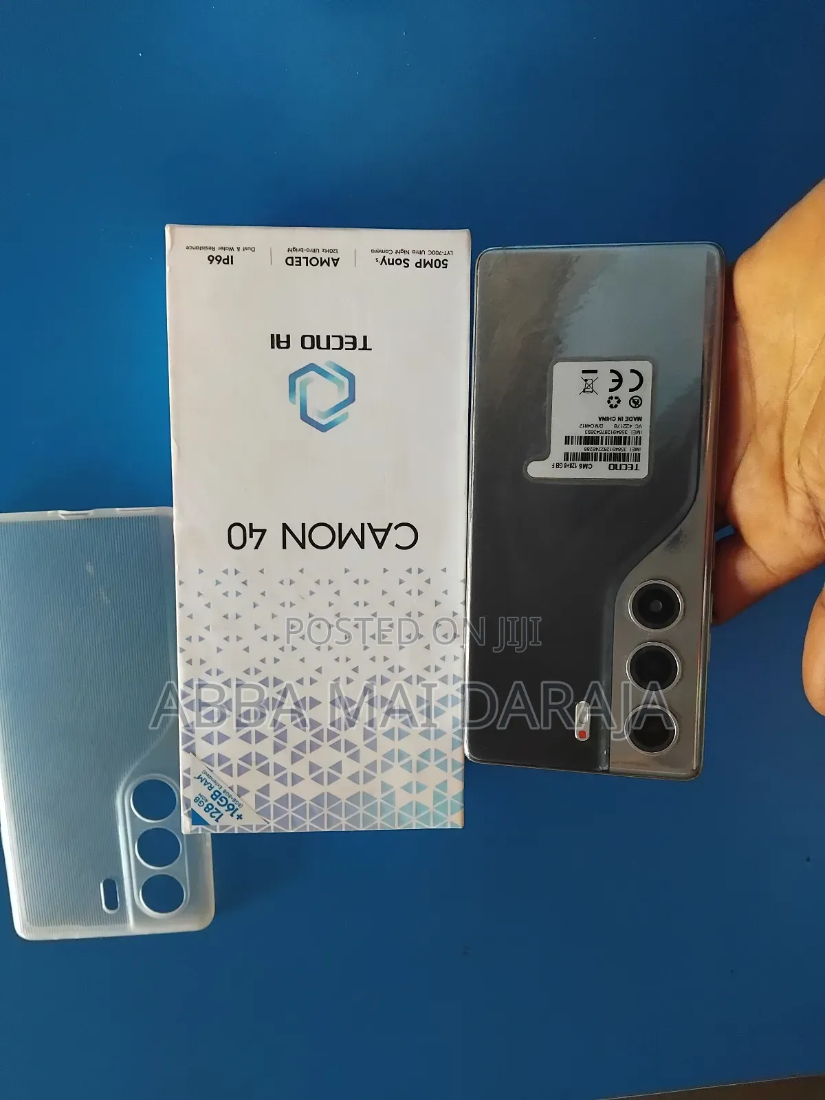 Tecno Camon 40 128 GB Black