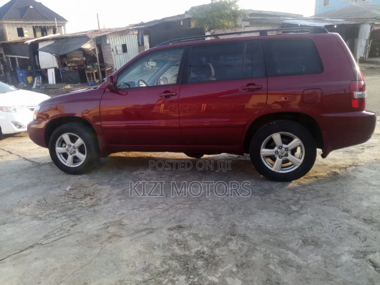 Toyota Highlander 2007 Red