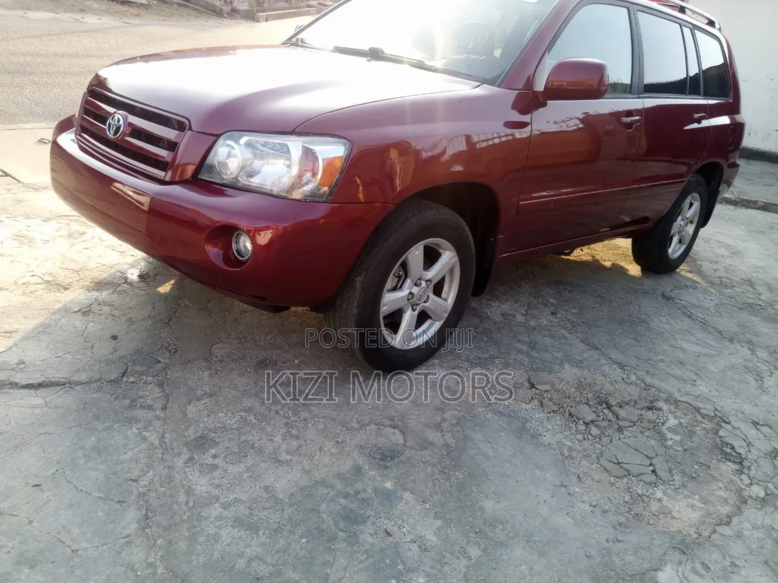 Toyota Highlander 2007 Red