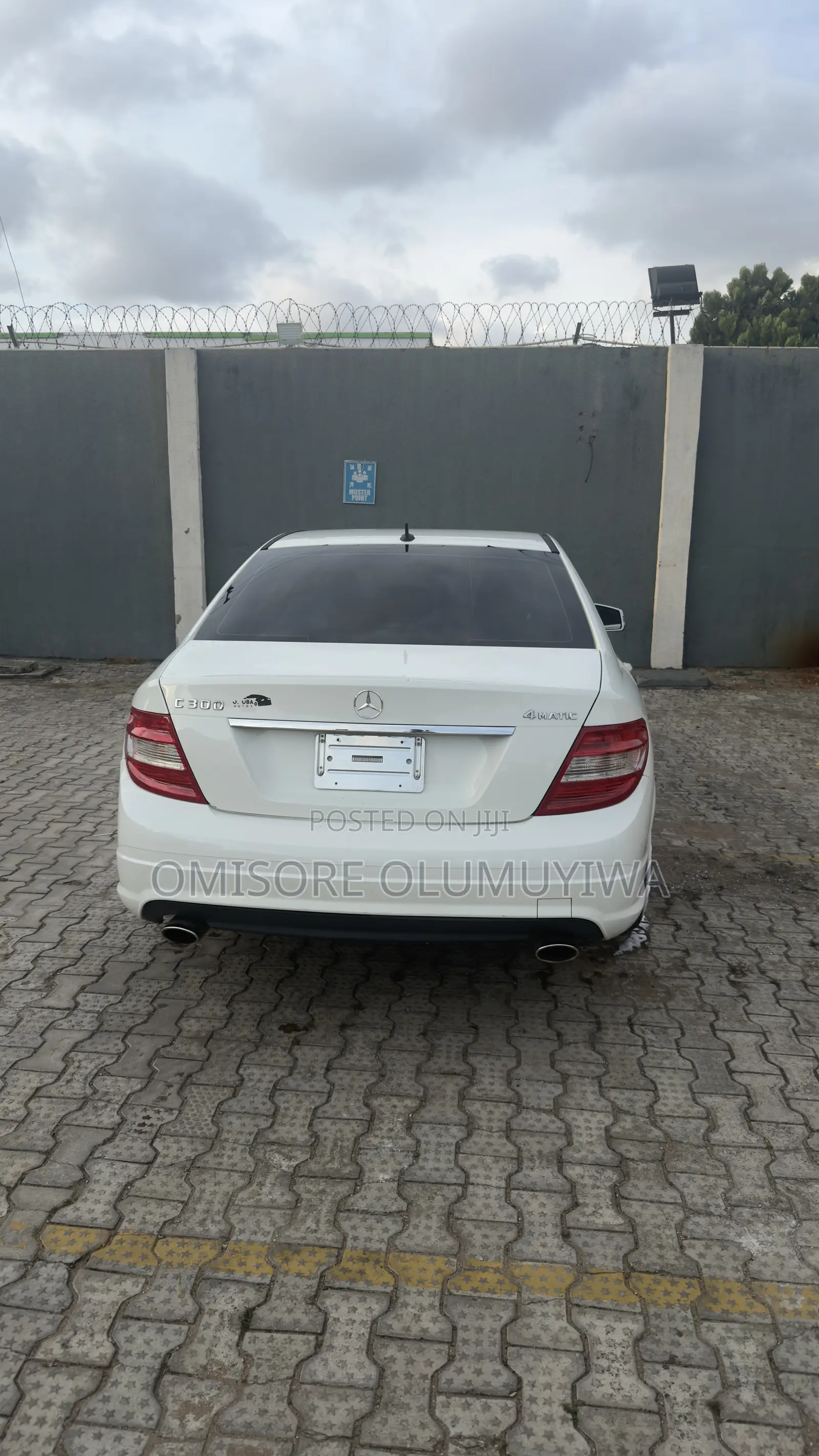 Mercedes-Benz C300 Sport 4Matic Sedan AWD (3.0L 6cyl 7A) 2012 White